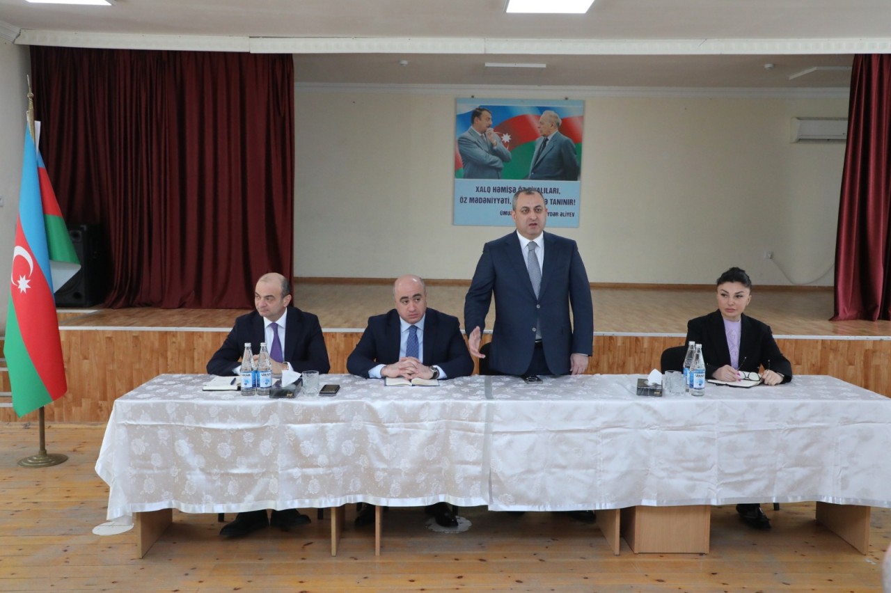 Suraxanıda növbəti səyyar görüşlər keçirilib - FOTOLAR